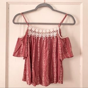 Floral Off The Shoulder Tank